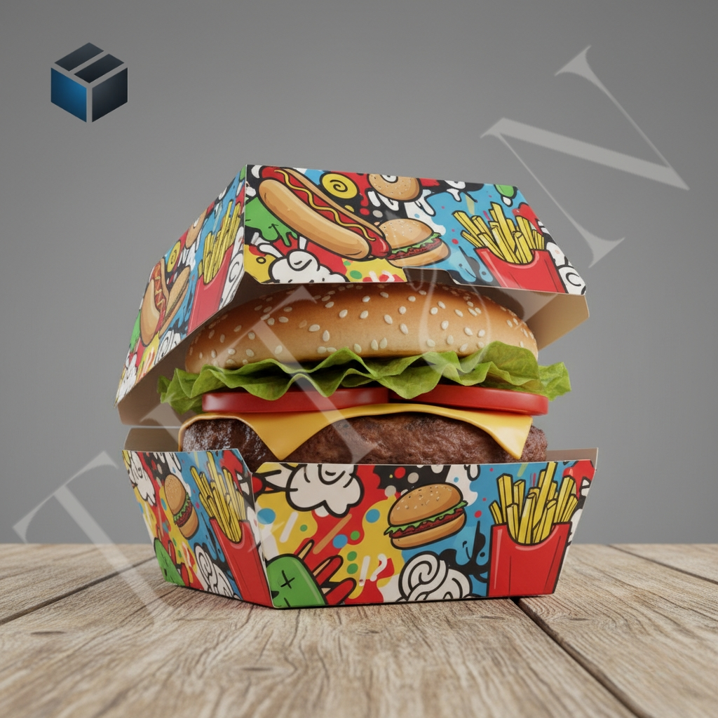 Custom Burger Boxes