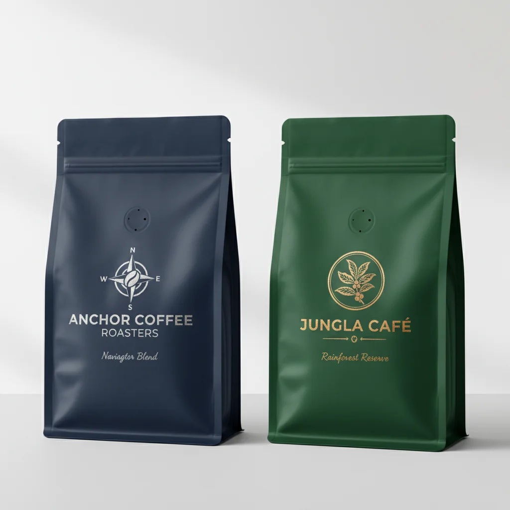 Hot Stamp Coffee Bags 1