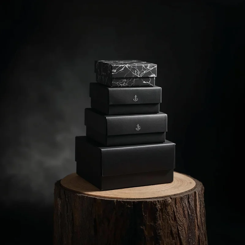 Black Cardboard Boxes 3