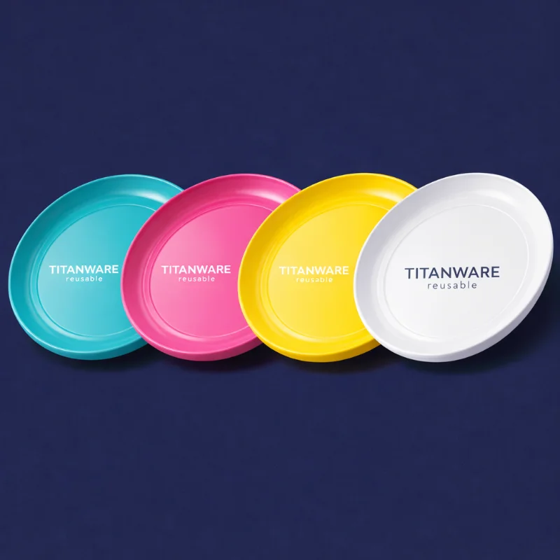 Reusable Polypropylene Plates 1