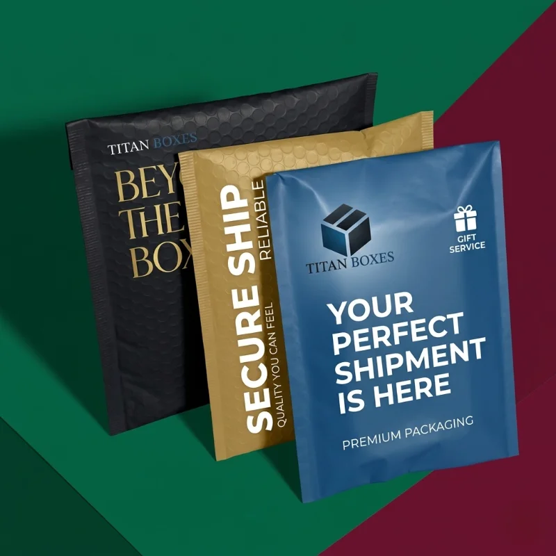 Custom Printed Kraft Bubble Mailers