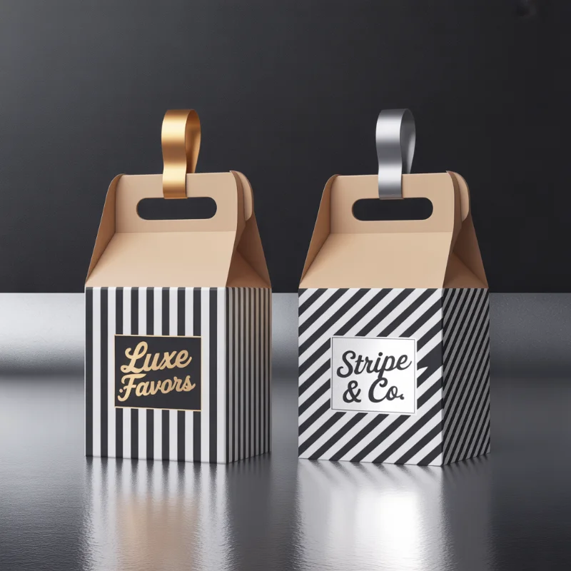 Black And White Gable Boxes