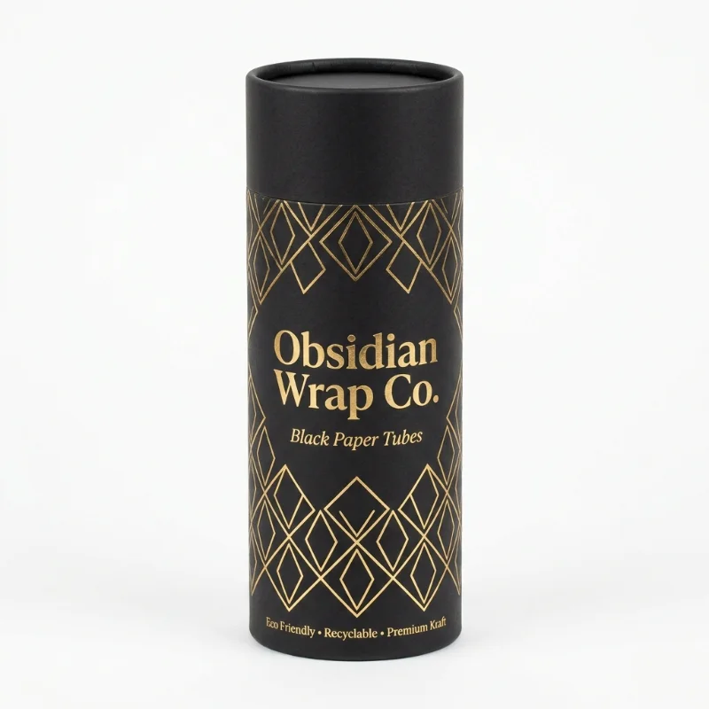 Black Paper Tubes