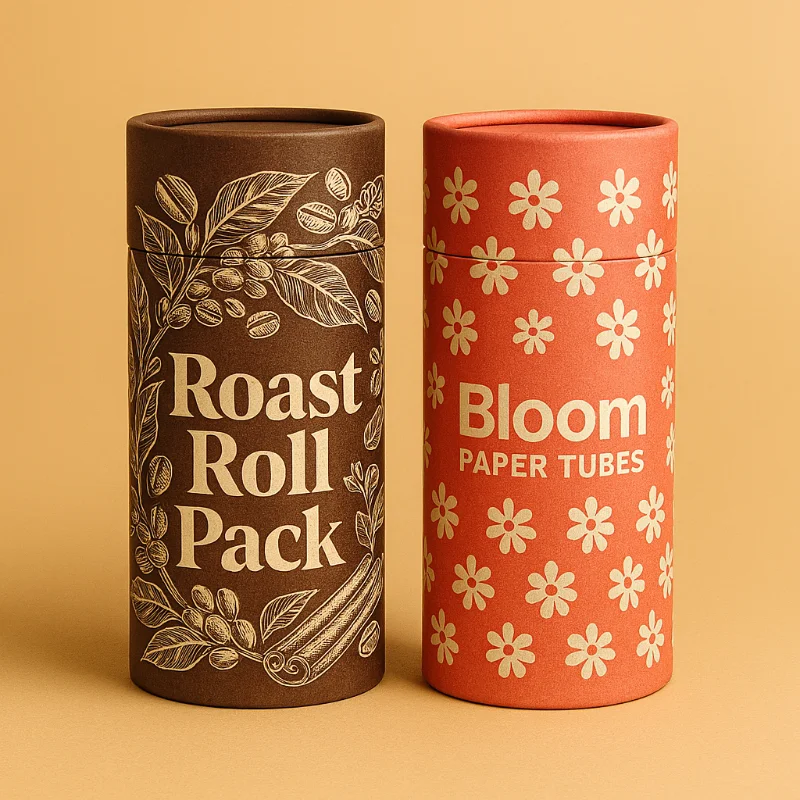 Cardboard Paper Tube Packaging