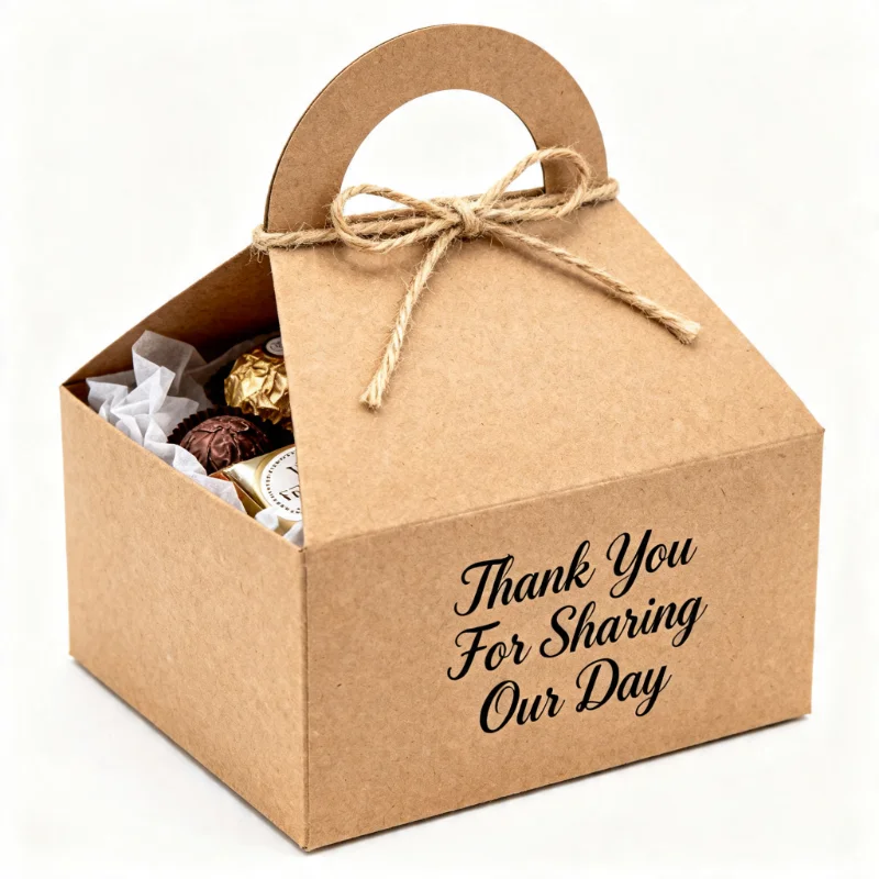 Wedding Welcome Gable Boxes