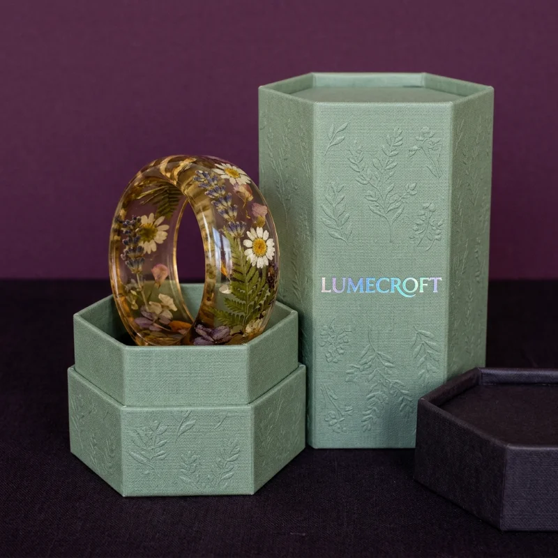 Foil And Embossed Bracelet Packaging