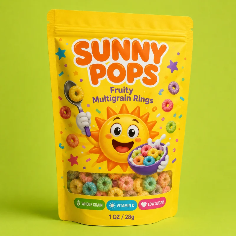 Individual Cereal Pouches