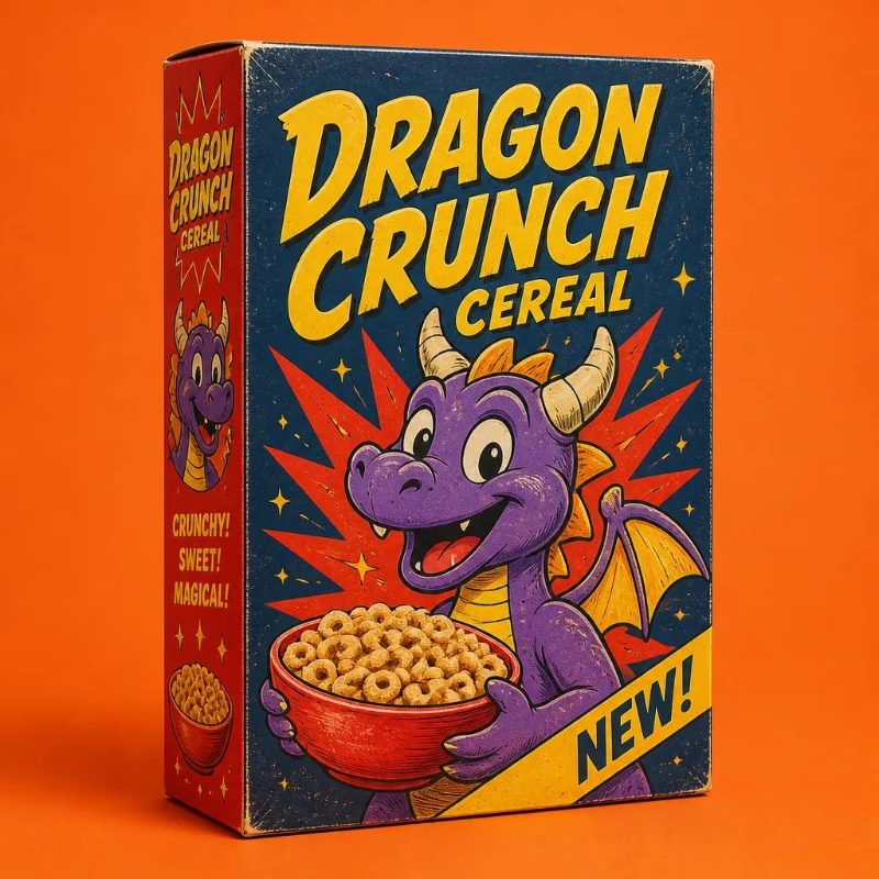 Vintage Cereal Boxes