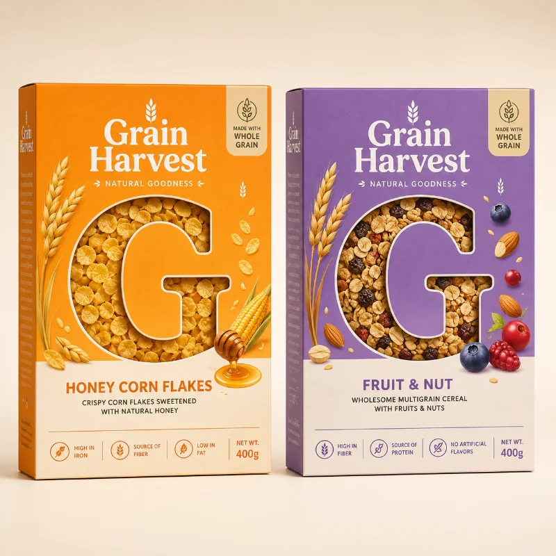 Cardboard Cereal Boxes Wholesale
