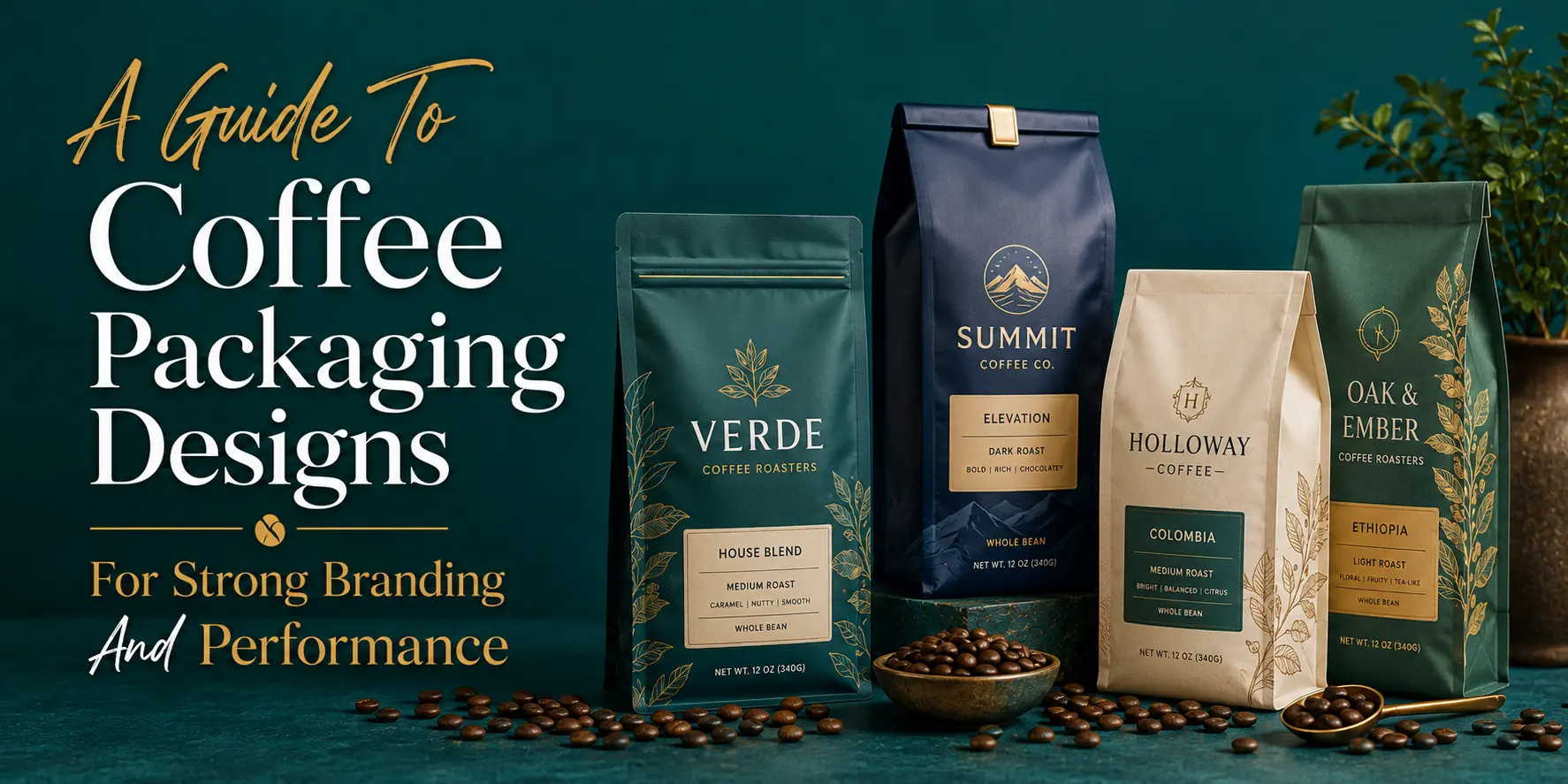 Coffee Packaging Designs Strong Branding Performance