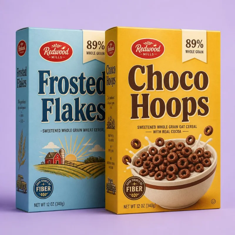 Retro Cereal Box Wholesale