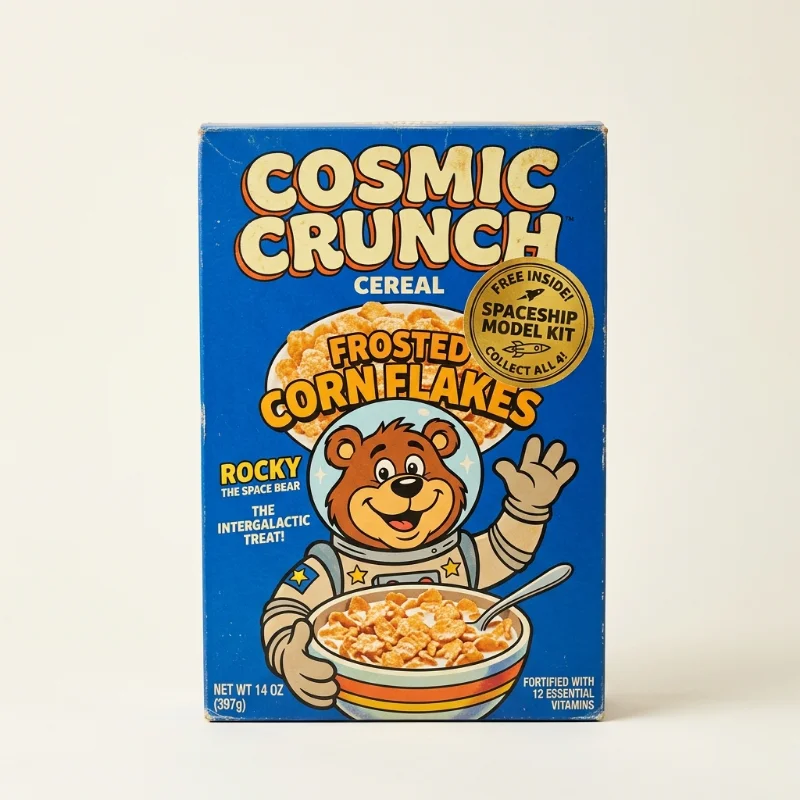 Retro Cereal Boxes 1