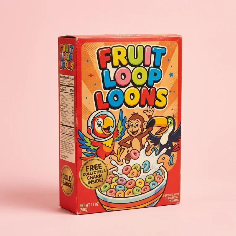 Retro Cereal Boxes