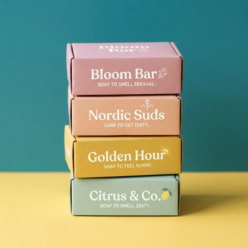 Custom Handmade Soap Boxes