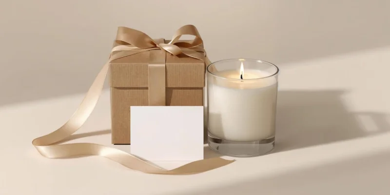 Gift Wrapping Ideas for Candles